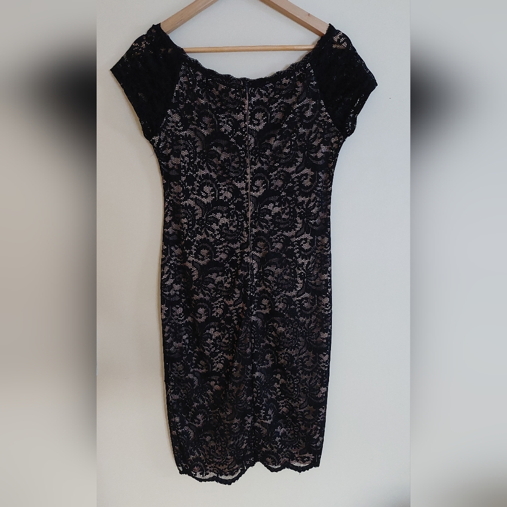 Bisou Bisou Black Lace Dress - Picture 2 of 4